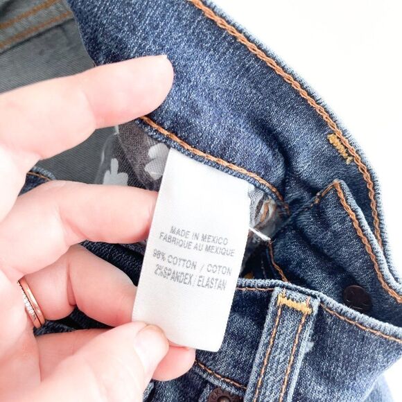 Lucky Brand Women's Jeans Swirl Sweet'N Straight Dragon Alley Blue Size 0 / 25 - Picture 11 of 12